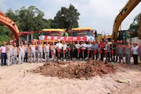 梅溪水廠(chǎng)工程正式開(kāi)工