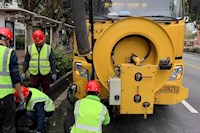 暴雨說來就來，為緩解城市內(nèi)澇他們做出了不懈努力